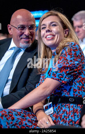 Carrie Symonds al Partito Conservatore conferenza autunnale Foto Stock