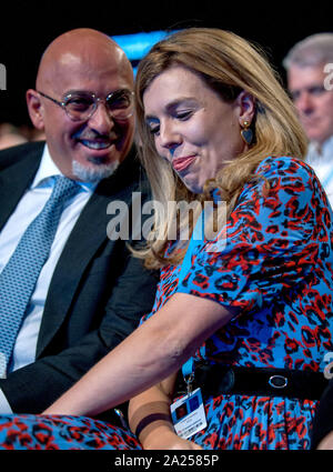 Carrie Symonds al Partito Conservatore conferenza autunnale Foto Stock