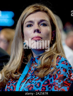 Carrie Symonds al Partito Conservatore conferenza autunnale Foto Stock