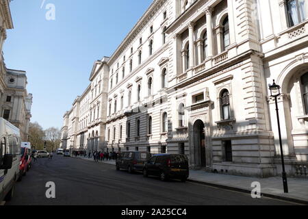 Il Foreign and Commonwealth Office (FCO), comunemente chiamato il Foreign Office, è un dipartimento del governo del Regno Unito. Essa è responsabile per la protezione e la promozione degli interessi britannici in tutto il mondo Foto Stock