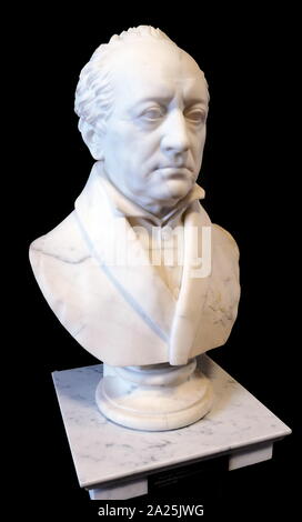 Busto di Johann von Goethe (1749 - 1832), scrittore tedesco e più. Scolpita nel 1823 da Johann Gottfried Schadow (1764 - 1850); Tedesco scultore prussiano. Foto Stock