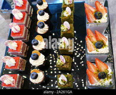 Appena fatti dolci Cinesi, ristorante di Pechino, Cina Foto Stock