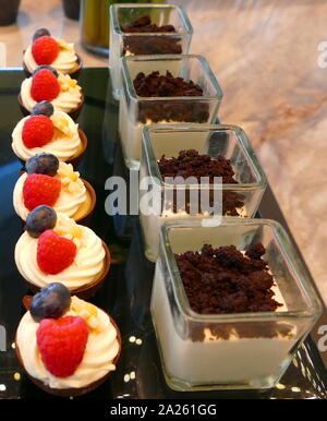 Appena fatti dolci Cinesi, ristorante di Pechino, Cina Foto Stock