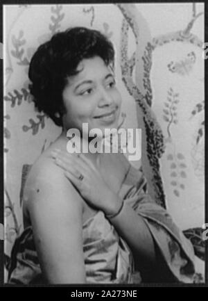 Ritratto di Mattiwilda Dobbs Foto Stock