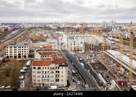 24.01.2018, Berlin, Berlin, Germania - Europa-City nel Heidestrasse in Berlin-Moabit. 00P180124D063CAROEX.JPG [modello di rilascio: non applicabile, corretto Foto Stock