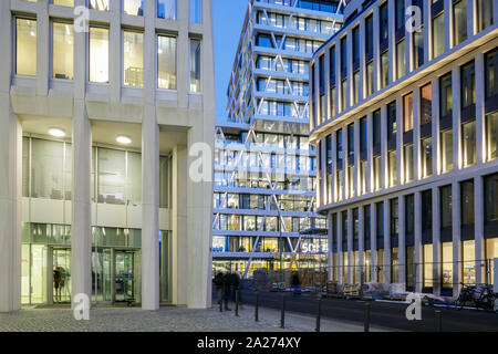 24.01.2018, Berlin, Berlin, Germania - Tour e totale 50Hertz in Europa-City nel Heidestrasse in Berlin-Moabit. 00P180124D103CAROEX.JPG [MODELLO R Foto Stock