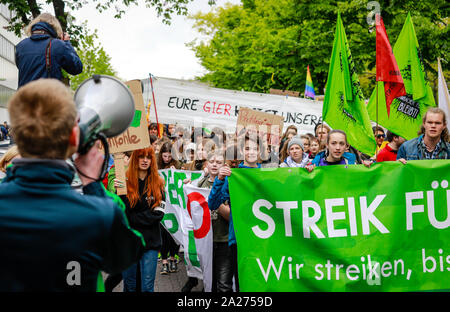 03.05.2019, Essen, Nord Reno-Westfalia, Germania - venerdì per la futura manifestazione in occasione della RWE Riunione Generale Annuale. 00x190503D049 Foto Stock