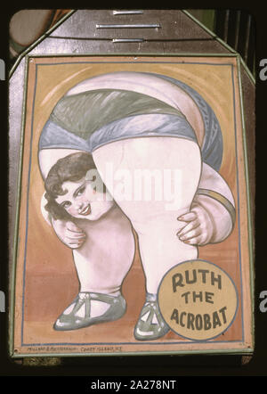 Poster per un lato mostra al Vermont state fair, Rutland Foto Stock