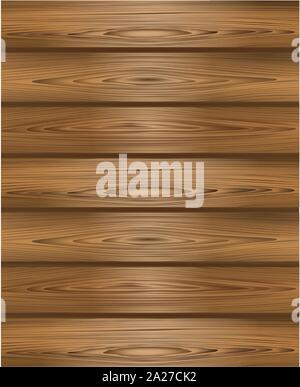 In legno marrone sfondo texture Illustrazione Vettoriale