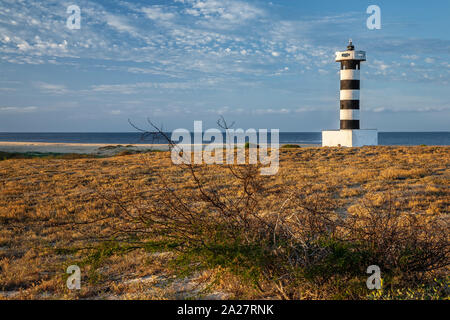 Punta Lobos faro, Todos Santos, Baja California Sur, Messico Foto Stock