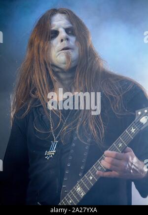 Knotfest al PnC Art Center in New Jersey con: Behemoth dove: NYC, New York, Stati Uniti quando: 31 Ago 2019 Credit: Patricia Schlein/WENN.com Foto Stock