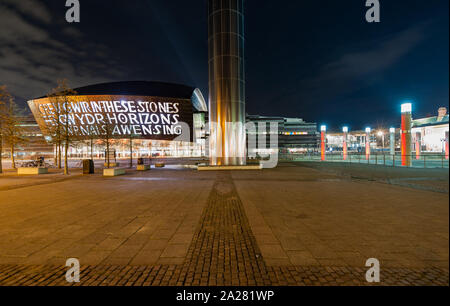 Millenium Center, Cardiff Foto Stock