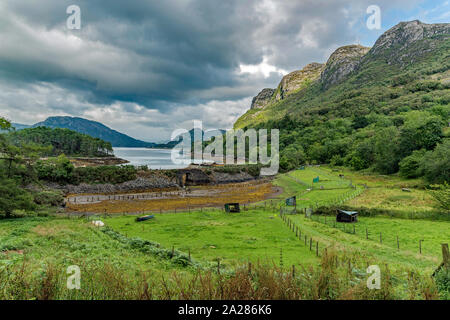 Viste di Craig Highland Farm, Scozia Foto Stock