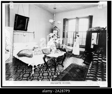 Camera privata in Providence Hospital, Washington D.C. Foto Stock