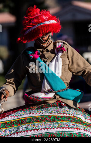 Wititi ballerini in Colca Valley,Arequipa, Perù. Foto Stock