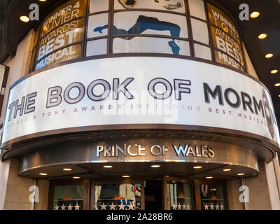 Il Prince of Wales Theatre, nel West End di Londra Foto Stock