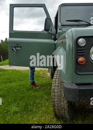 CLASSIC BRITISH OFFROADER Foto Stock