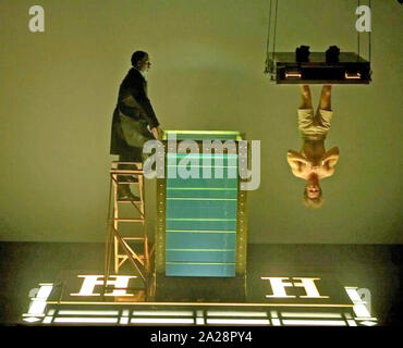 La morte sfidando agisce 2007 AFFC film film con Guy Pearce come Houdini Foto Stock