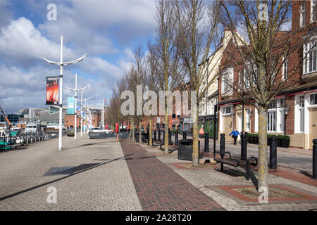 Hull Marina, East Yorkshire Foto Stock