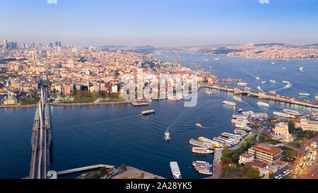 Vista aerea di Istanbul Foto Stock