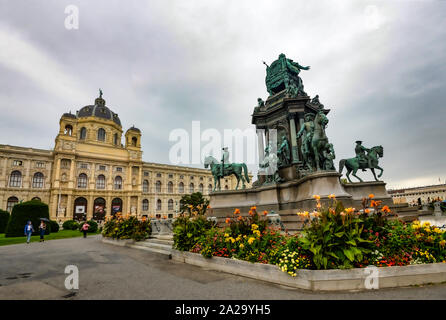 Maria Theresien Platz Foto Stock