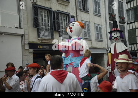 Il Re della favorita al Giants Parade di Bayonne, pasakdek Foto Stock