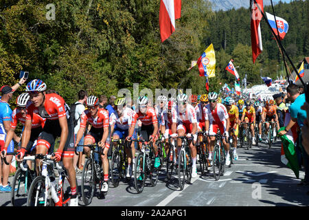 Austria, Innsbruck, mondiali di ciclismo 2018 Foto Stock