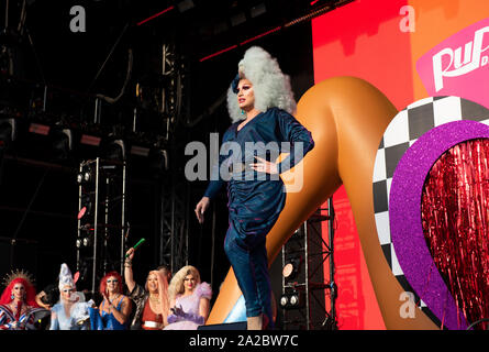 RuPaul Drag Race UK RuVeal a Manchester Pride Live 2019 Foto Stock