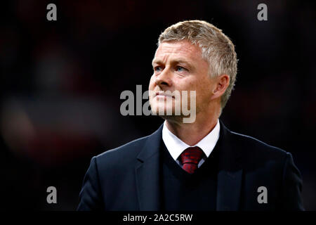 Il Manchester United manager Ole Gunnar Solskjaer Foto Stock