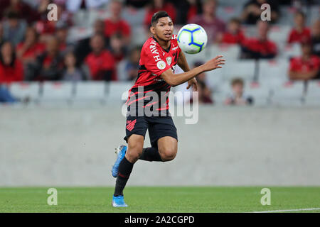 Il 29 settembre 2019; Arena da Baixada Stadium, Curitiba, Parana, Brasile; brasiliano della serie A CALCIO, atletico versus Chapecoense; Rony di Atletico Foto Stock