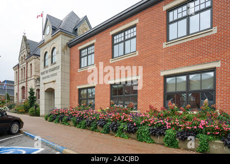 Palazzo comunale di Goderich uno di Ontario pretties della città in Canada Foto Stock