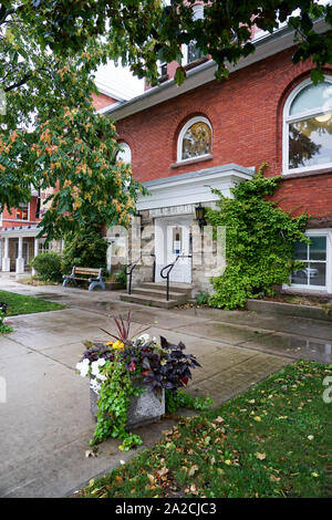 Biblioteca di Goderich uno di Ontario pretties della città in Canada Foto Stock