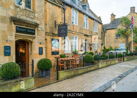 BROADWAY, Regno Unito - 22 settembre 2019: Broadway è a Cotswolds village situato in una zona di straordinaria scenografia e conservazione. Foto Stock