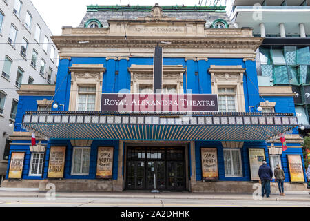 Royal Alexandra Theatre (Royal Alex) - il famoso teatro su King St. Nel centro di Toronto. Foto Stock