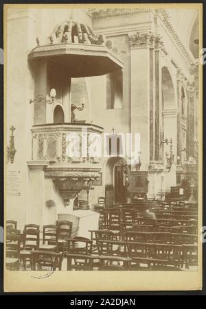 Eglise Saint-Paul-Saint-François-Xavier de Bordeaux - J-Un Brutails - Université Bordeaux Montaigne - 0491. Foto Stock