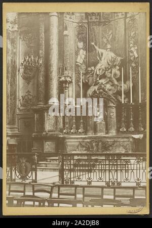 Eglise Saint-Paul-Saint-François-Xavier de Bordeaux - J-Un Brutails - Université Bordeaux Montaigne - 0490. Foto Stock