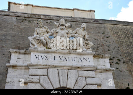 Italia, Roma, Museo del Vaticano, Musei Vaticani Foto Stock