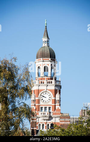 Croydon consiglio di clock tower building Foto Stock