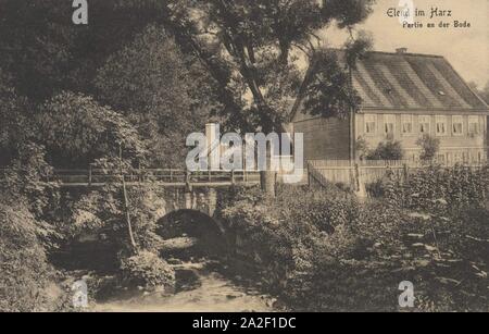 (Elend Harz), Sachsen-Anhalt - Bode Foto Stock