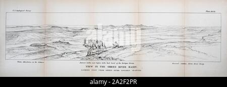Undicesima relazione annuale della United States Geological e indagine geografica dei territori Foto Stock
