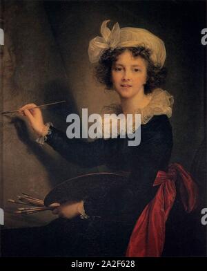 Elisabeth Vigée-Lebrun - Autoritratto Foto Stock