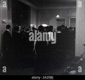 Aufführung im Opernhaus nella Rom; Italien 1940er Jahre. Prestazioni nell'opera di Roma; Italia 1940s. Foto Stock