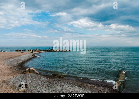 Le spiagge a Toronto, Ontario, Canada Foto Stock