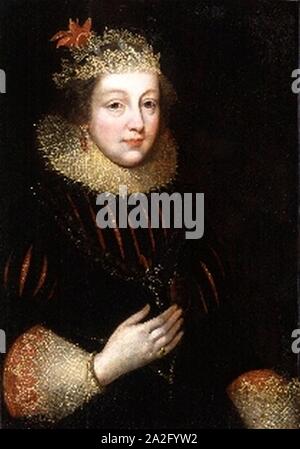 Elizabeth Vernon Contessa di Southampton c 1620. Foto Stock