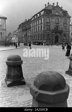 Ein Ausflug nach Speyer, Deutsches Reich 1930er Jahre. Una escursione a Speyer; Germania 1930s. Foto Stock