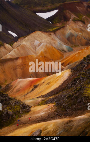 Landmannalauger, Islanda Foto Stock