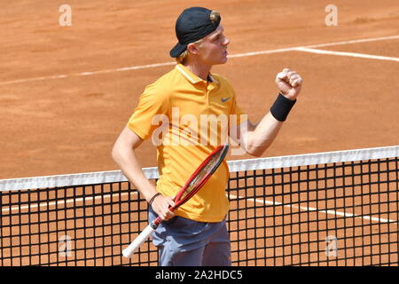 Denis shapovalov durante Roma Internazionali BNL 2019 , roma, Italia, 13 maggio 2019, Tennis Tennis Internazionali Foto Stock