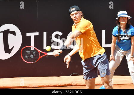 Denis shapovalov durante Roma Internazionali BNL 2019 , roma, Italia, 13 maggio 2019, Tennis Tennis Internazionali Foto Stock