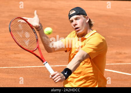 Denis shapovalov durante Roma Internazionali BNL 2019 , roma, Italia, 13 maggio 2019, Tennis Tennis Internazionali Foto Stock