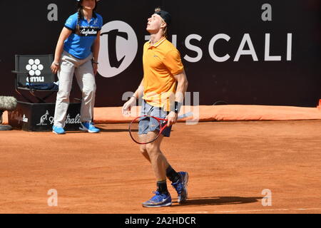 Denis shapovalov durante Roma Internazionali BNL 2019 , roma, Italia, 13 maggio 2019, Tennis Tennis Internazionali Foto Stock